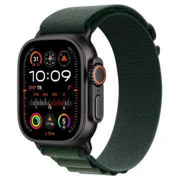 Apple Watch Ultra 2 2024 GPS + Cellular 49mm Viền Titan Đen Dây Alpine S