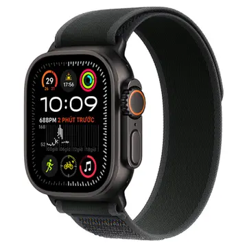 Apple Watch Ultra 2 2024 4G 49mm Viền Titan Đen Dây Trail S/M