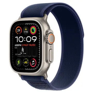 Apple Watch Ultra 2 2024 GPS + Cellular 49mm Viền Titan Tự Nhiên Dây Trail S/M
