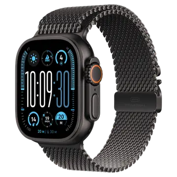 Apple Watch Ultra 2 2024 GPS + Cellular 49mm Viền Titan Đen Dây Milanese M