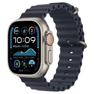 Apple Watch Ultra 2 2024 GPS + Cellular 49mm Viền Titan Tự Nhiên Dây Ocean
