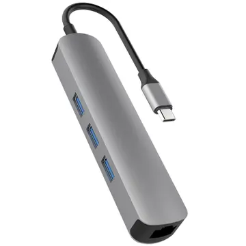 Cáp Hub Hyperdrive HDMI 4K 6 in 1 USB-C - HD233B