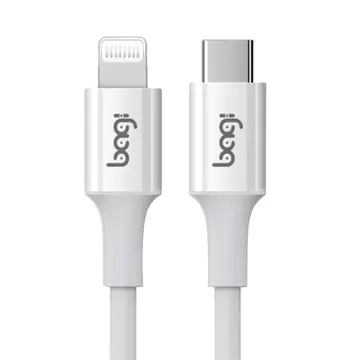 Cáp sạc Type C to Lightning Bagi dây nhựa TPE 1m