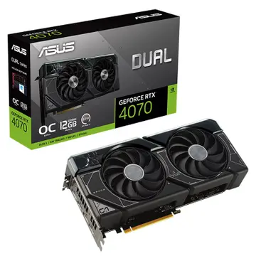 Card đồ họa Asus DUAL RTX 4070-O12G GDDR6X