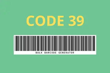 Tìm hiểu chi tiết về mã vạch Code 39 và các ứng dụng thực tế