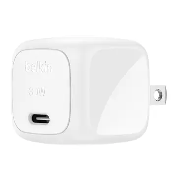 Củ sạc nhanh 1 cổng Belkin 30W USB-C PD/PPS Cubic Wall Charger