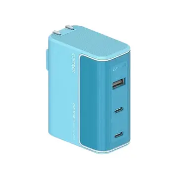 Củ sạc nhanh 3 cổng 100W (2 USB-C + USB-A) GaN AD1003 Cuktech