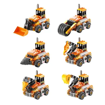 Xe công trình biến hình 6 in 1 Feelo FL1159