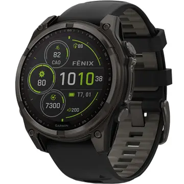 Garmin Fenix 8 Sapphire Solar Titanium 47mm