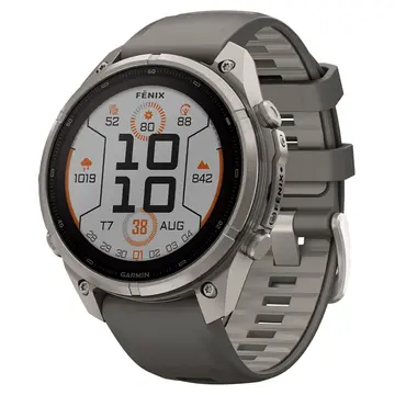Garmin Fenix 9 Pro Titanium 47mm Solar Dây Silicone