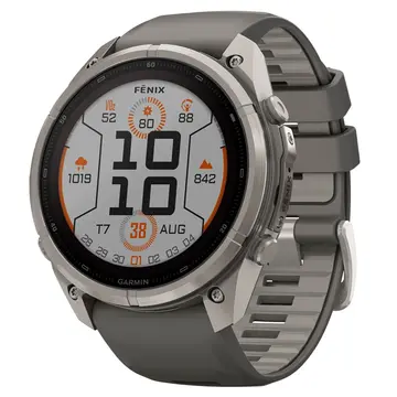 Garmin Fenix 9 Pro Titanium 51mm Solar Dây Silicone