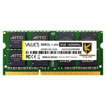 RAM laptop Kingsman by AITC 8GB DDR3L 1600MHz KSD38G16C11SOL