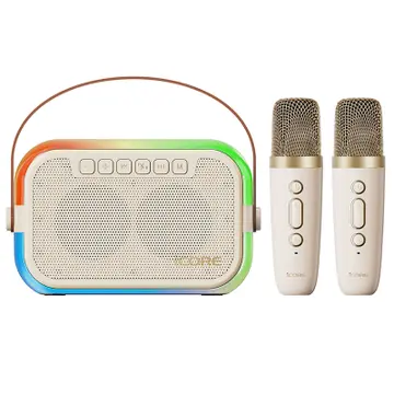 Loa Bluetooth Karaoke mini iCore ISM69, kèm 02 micro