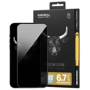 Miếng dán màn hình kính cường lực chống nhìn trộm iPhone 16 Plus Mipow