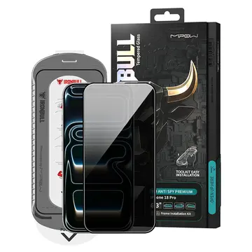 Miếng dán màn hình kính cường lực chống nhìn trộm Mipow iPhone 18 Pro