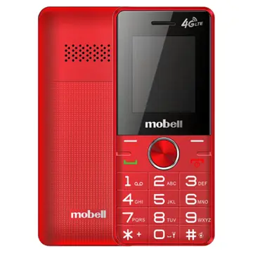 Điện thoại Mobell M139 4G Đỏ
