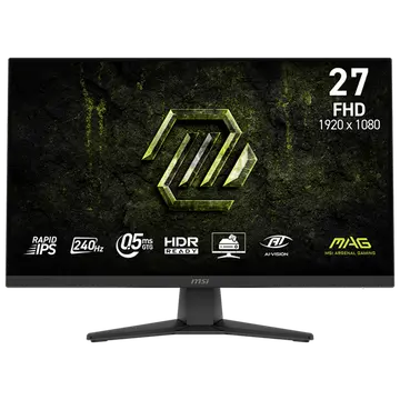 Màn hình Gaming MSI MAG 272F X24/27 inch FHD(1920x1080)/IPS 240Hz