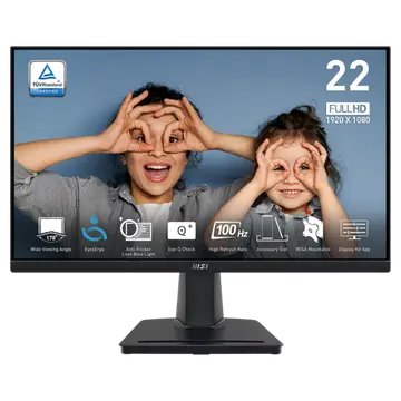 Màn hình MSI Pro MP225V/21.5inch FHD(1920x1080)/VA 100Hz