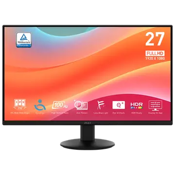 Màn hình MSI Pro MP272LKL/27inch FHD (1920x1080)/IPS 100Hz
