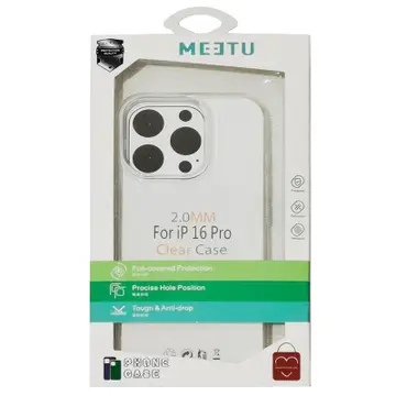 Ốp lưng bảo vệ iPhone 16 Pro silicon chống sốc, chống trầy xước Meetu
