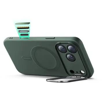 Ốp lưng magsafe iPhone 17 Pro nhựa TPU chống sốc, có giá đỡ camera Cloud Soft ESR