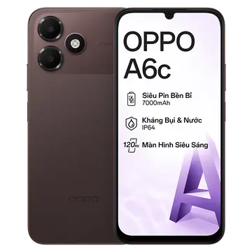 Điện thoại Oppo A6C 4GB 128GB Nâu CPH2895