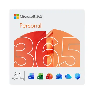 Phần mềm Microsoft 365 Personal Subscr PK Lic 1YR Online APAC EM ESD