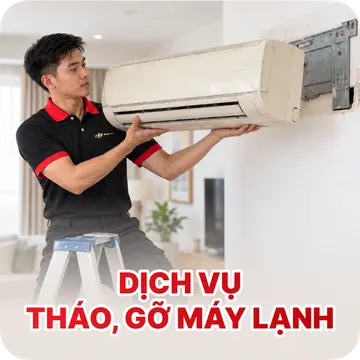 Dịch vụ tháo, gỡ máy lạnh