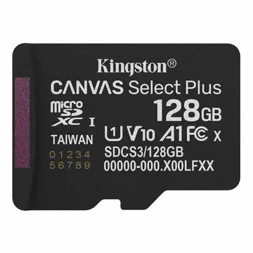 Thẻ nhớ MicroSD 128GB Kingston Canvas Select Plus CS3