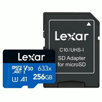 Thẻ nhớ MicroSD 256GB Lexar 633x