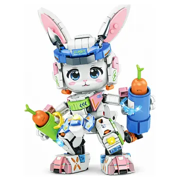 Robot Thỏ Thần Ánh Sáng Toptoysgo 8813