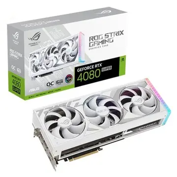 Card đồ họa Asus ROG Strix GeForce RTX 4080 SUPER 16GB GDDR6X White OC Edition