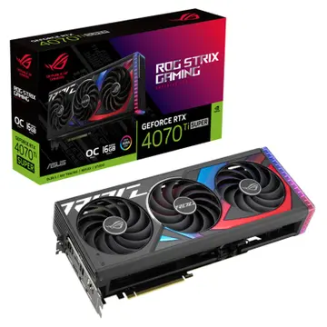 Card đồ họa Asus ROG Strix RTX 4070 Ti Super-OC Edition 16G GDDR6X