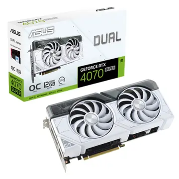 Card đồ họa Asus TUF Gaming RTX 4070 Ti Super-OC Edition 16G GDDR6X-White
