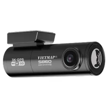 Camera hành trình trước và sau Vietmap S860