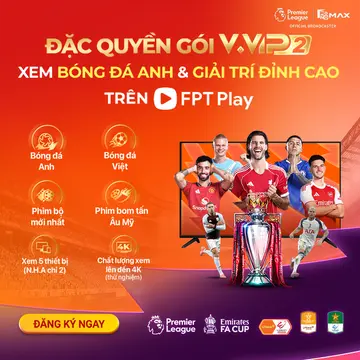 Code giải trí FPT Play - Gói V.VIP2