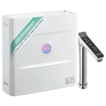 Máy lọc nước nóng nguội RO A.O. Smith ROSS 7 lõi LUX-AOU800HOT