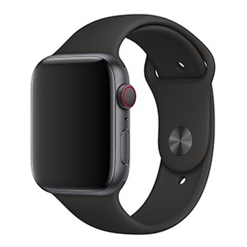 Dây đeo Apple Watch 44mm Black Sport Band M/L & X/L