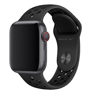 Dây đeo Apple Watch 40mm Anthracite/Black Nike Sport Band S/M & M/L