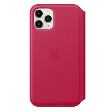 Apple Bao da iPhone 11 Pro Leather Folio Aubergine
