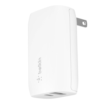 Adapter Sạc nhanh 2 cổng Belkin 30W Trắng