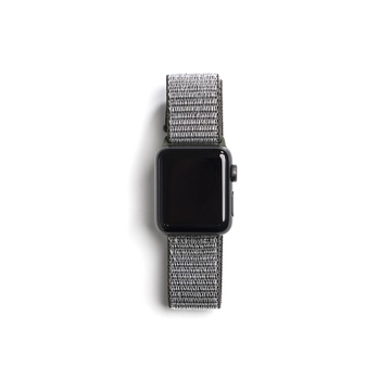 Dây đeo Apple Watch S3/S4/S5 - 40mm Vải Nylon Watchband i.Value Grey Xám
