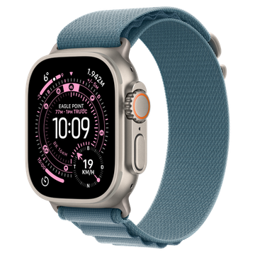 Apple Watch Ultra 3 GPS + Cellular 49mm Viền titan Dây quấn Alpine