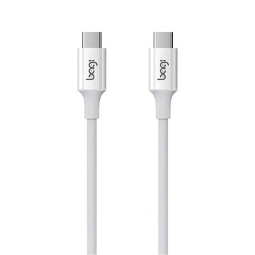 Cáp sạc Type C to Type C Bagi dây nhựa TPE 1m