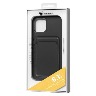 Ốp lưng bảo vệ iPhone 15 Promax Mipow silicon chống ố vàng, có khe đựng thẻ