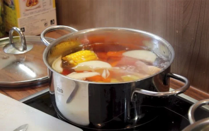 Cháo yến mạch hoa thiên lý (ảnh 3)