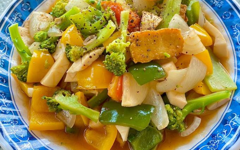 cách làm gỏi chay từ cơm dừa (ảnh 5)