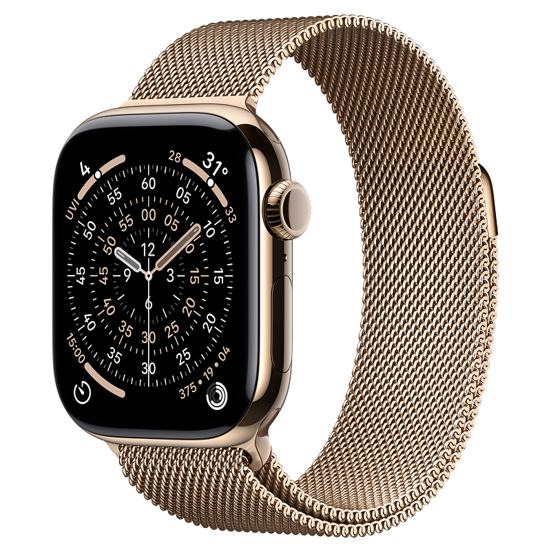 Apple Watch Series 11 GPS + Cellular 42mm Viền titan dây Milan