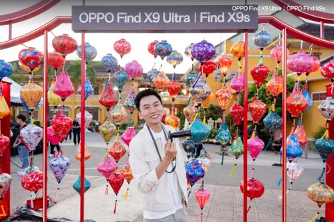 Shot on Find X9 Ultra và Find X9s tại Hội An: Vẻ đẹp hoàn hảo cho chất ảnh Hasselblad
