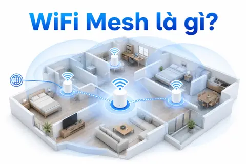Wifi Mesh là gì? Hệ thống mạng Mesh Wifi có những lợi ích nào?